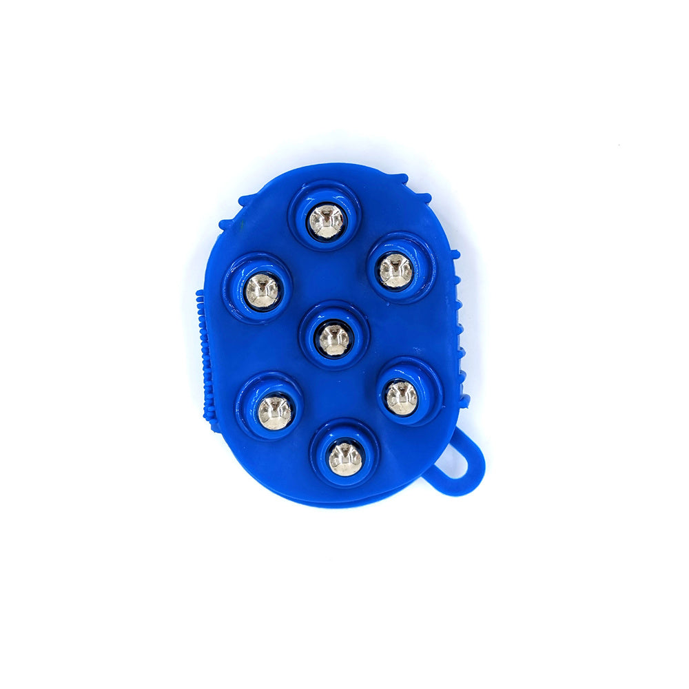 Body Massage Glove Roller 7 Balls Muscle Pain Relief Massager For Neck Shoulder Buttocks Anti Cellu 6
