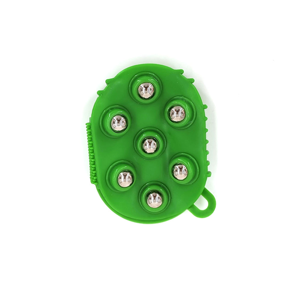 Body Massage Glove Roller 7 Balls Muscle Pain Relief Massager For Neck Shoulder Buttocks Anti Cellu 8