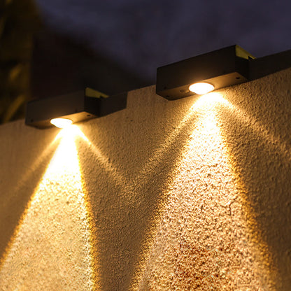 Ultra Bright Solar Lights Outdoor, Waterproof Garden Wall Lamp, Decorative Induction Lighting