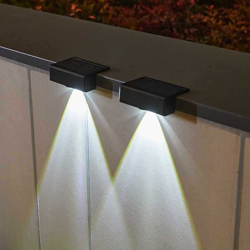 Ultra Bright Solar Lights Outdoor, Waterproof Garden Wall Lamp, Decorative Induction Lighting
