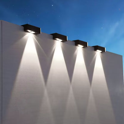 Ultra Bright Solar Lights Outdoor, Waterproof Garden Wall Lamp, Decorative Induction Lighting