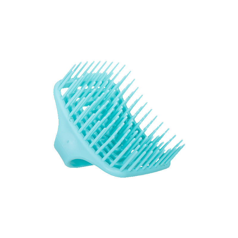 Silicone Scalp Shampoo Brush Soft Head Massage Comb Bath Hair Cleaning Brush For Salon Beauty Healt 7
