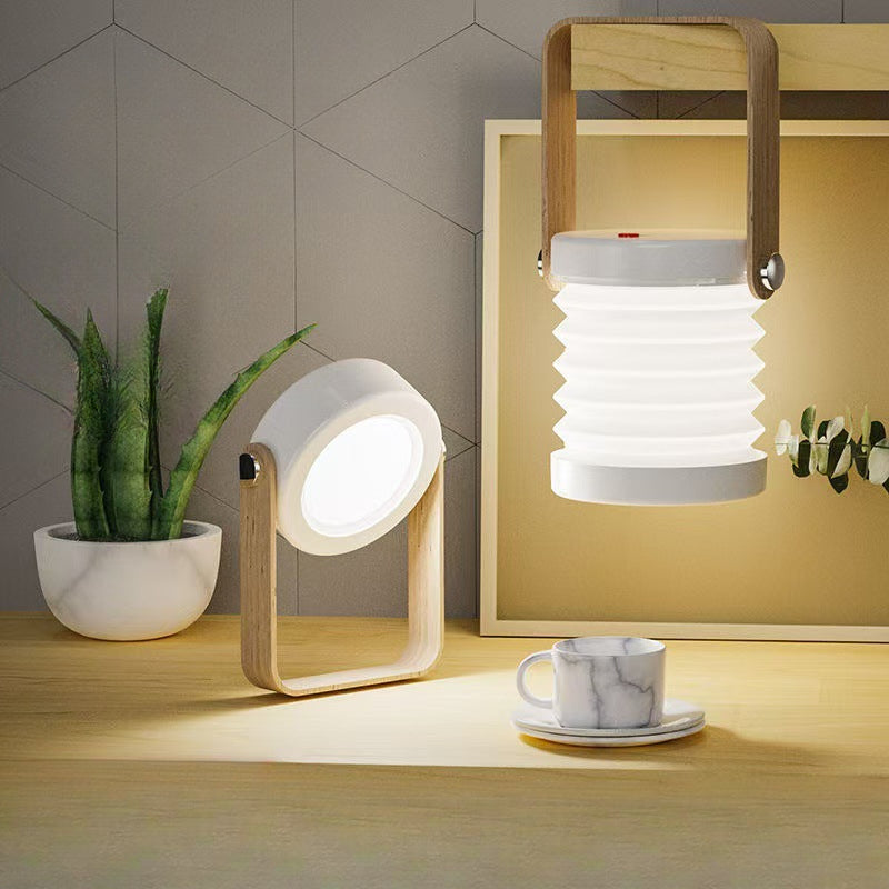 Rechargeable LED Night Light, Portable, with Adjustable Brightness, Touch Control, and a Soft Eye Caring Glow