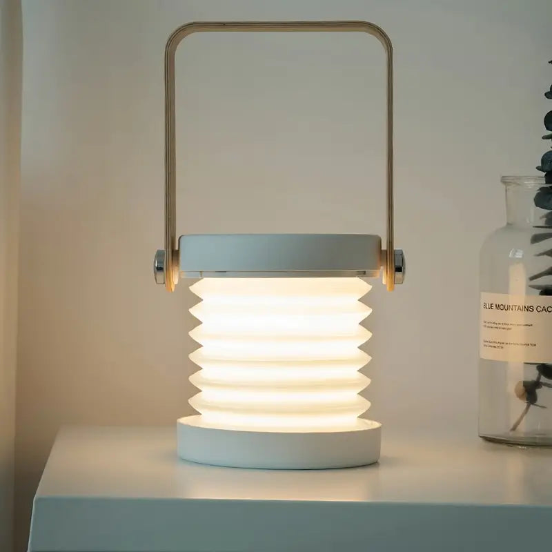 Rechargeable LED Night Light, Portable, with Adjustable Brightness, Touch Control, and a Soft Eye Caring Glow