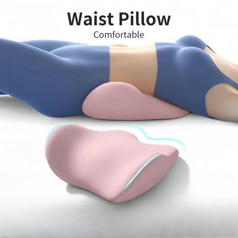 Ergonomic Memory Cotton Lumbar Pillow, Office Furniture Cushion, Comfortable Sleep Lumbar Support