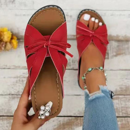 Chic Womens Sandals Sweet Summer Shoes Woman Heels Sandals Comfortable Summer Slippers  Heeled Foot 8