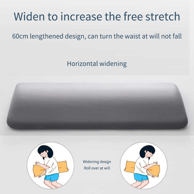 Back Support Pillow, Waist Support Cushion for Lower Back Pain Relief, Memory Foam Pillow for Sleeping in Bed