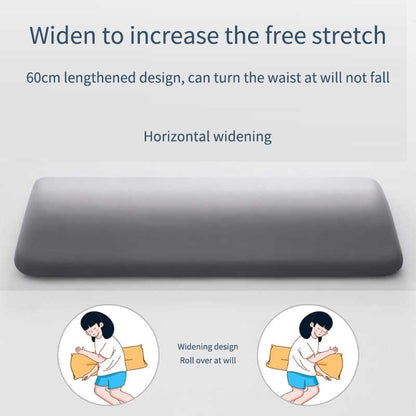Back Support Pillow, Waist Support Cushion for Lower Back Pain Relief, Memory Foam Pillow for Sleeping in Bed