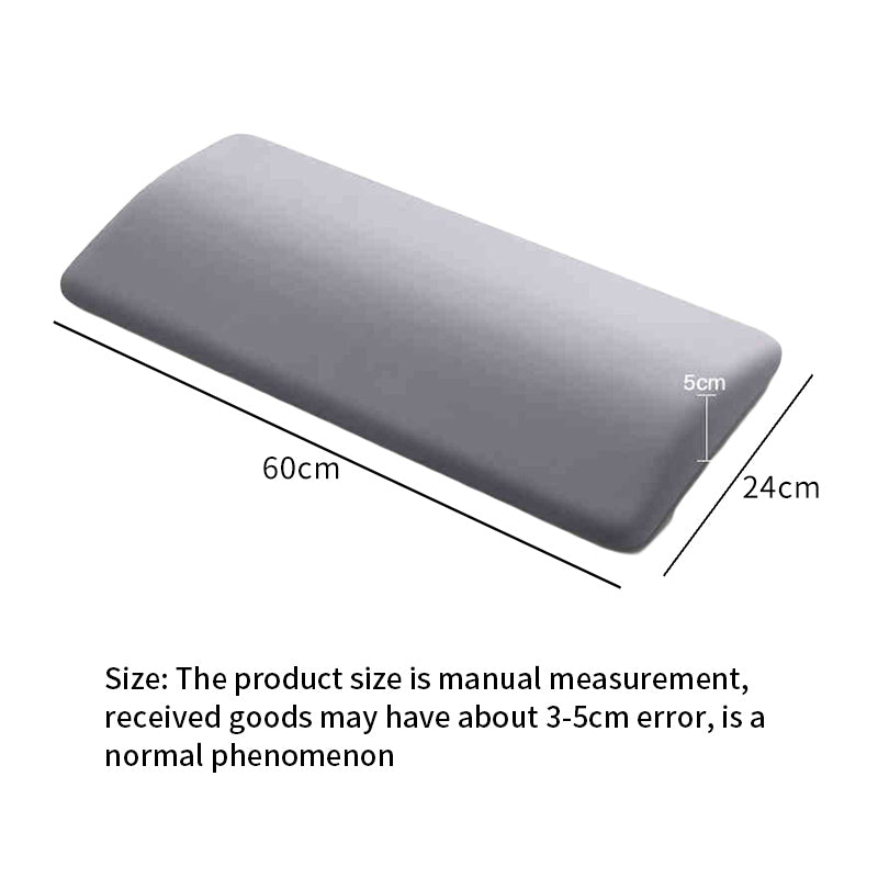 Back Support Pillow, Waist Support Cushion for Lower Back Pain Relief, Memory Foam Pillow for Sleeping in Bed