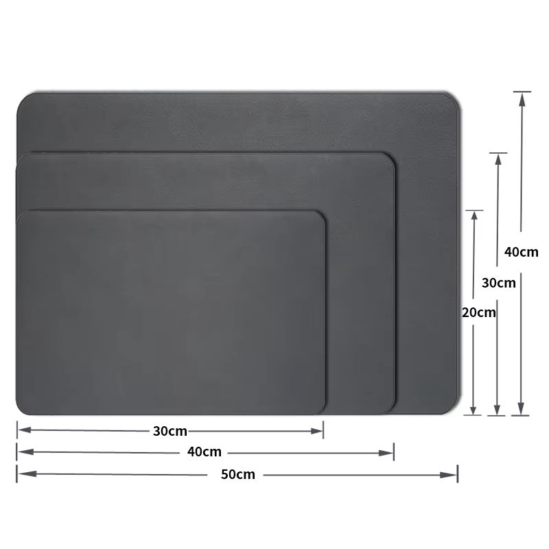 AquaDry Super Absorbent Kitchen Mat  QuickDry AntiSkid Dish Drying Pad For Sink Countertop  Bathroo 5