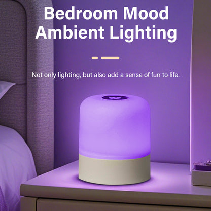 Rechargeable Touch Bedside Lamp, Dimmable LED Night Light for Bedroom, USB Table Lamps for Home Decor, Ideal Christmas