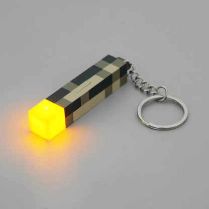 GlowMate Mini Rechargeable Flashlight Keychain  Portable LED Light GameInspired Pendant  Fun Backpa 1