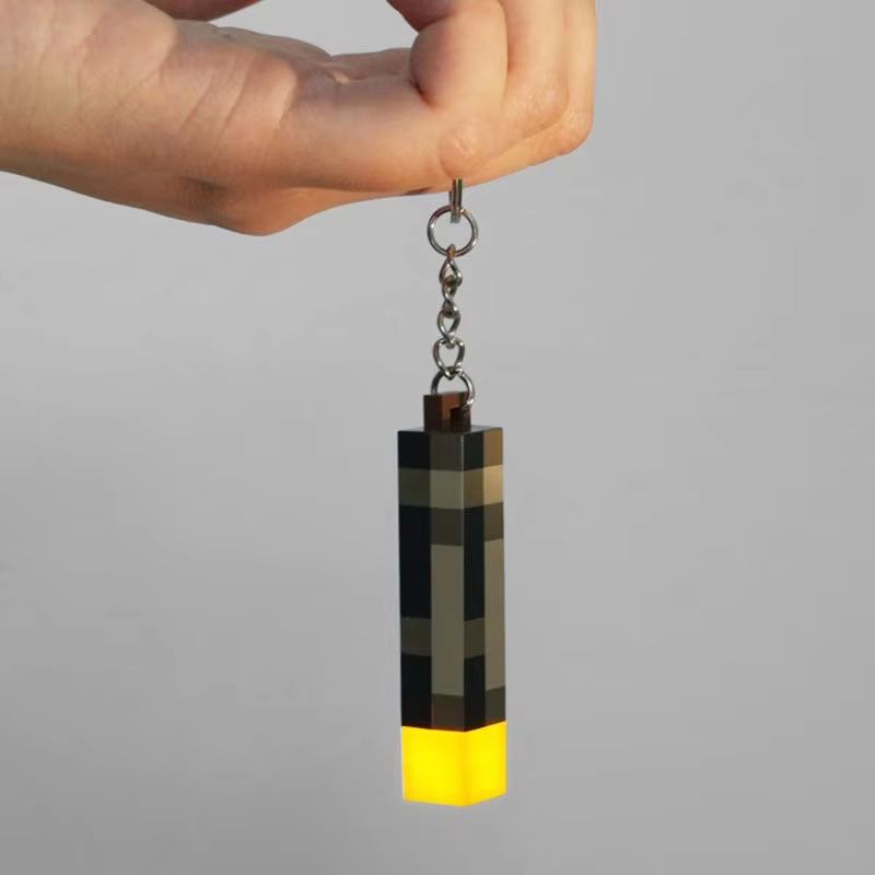 GlowMate Mini Rechargeable Flashlight Keychain  Portable LED Light GameInspired Pendant  Fun Backpa 2