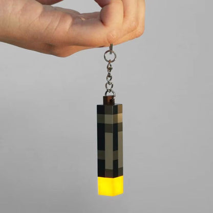 GlowMate Mini Rechargeable Flashlight Keychain  Portable LED Light GameInspired Pendant  Fun Backpa 2