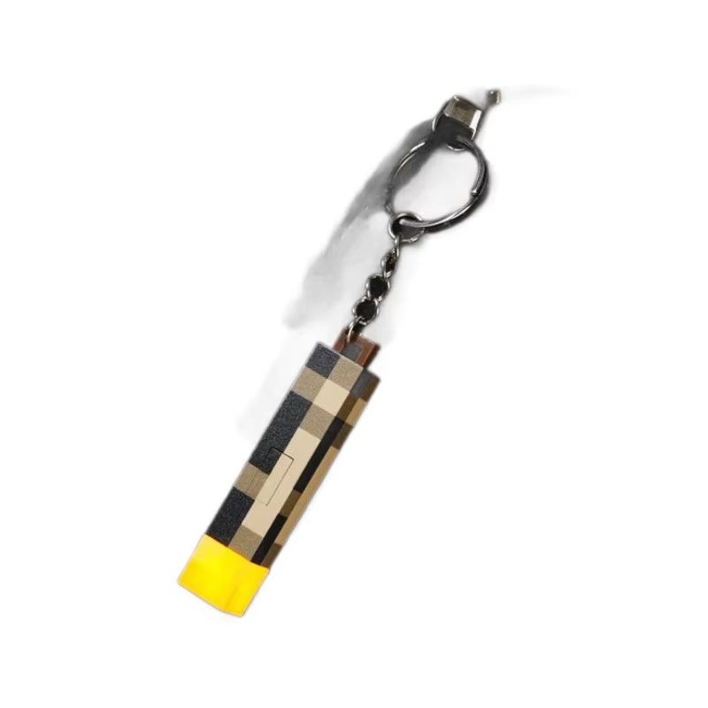 GlowMate Mini Rechargeable Flashlight Keychain  Portable LED Light GameInspired Pendant  Fun Backpa 3