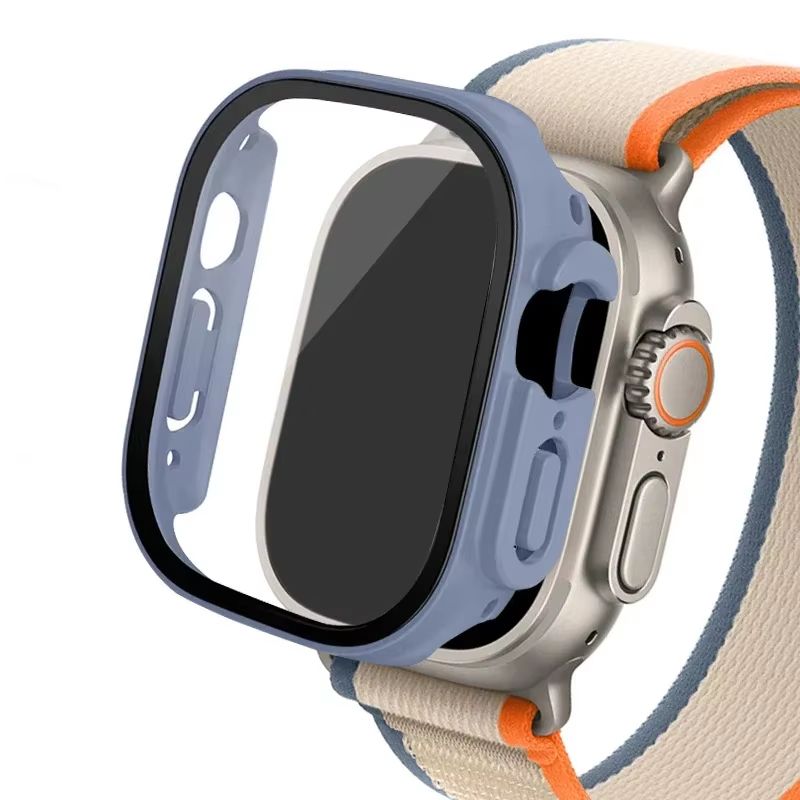 ArmorGlass Case For Apple Watch Ultra 2 49mm  Full Protection PC Bumper  Tempered Glass Screen Cove 17