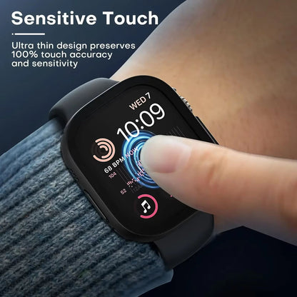 ArmorGlass Case For Apple Watch Ultra 2 49mm  Full Protection PC Bumper  Tempered Glass Screen Cove 1