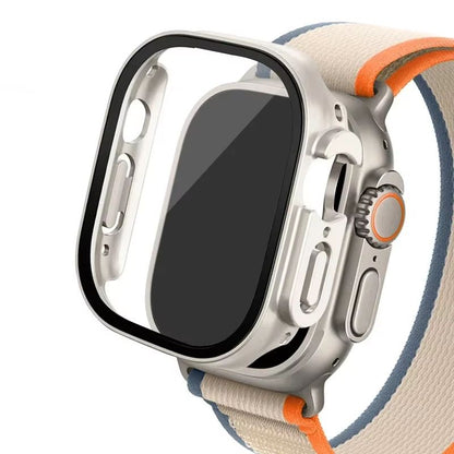 ArmorGlass Case For Apple Watch Ultra 2 49mm  Full Protection PC Bumper  Tempered Glass Screen Cove 3