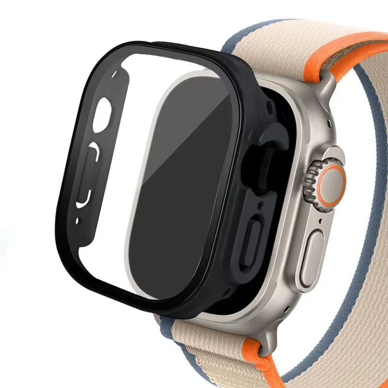 ArmorGlass Case For Apple Watch Ultra 2 49mm  Full Protection PC Bumper  Tempered Glass Screen Cove 4