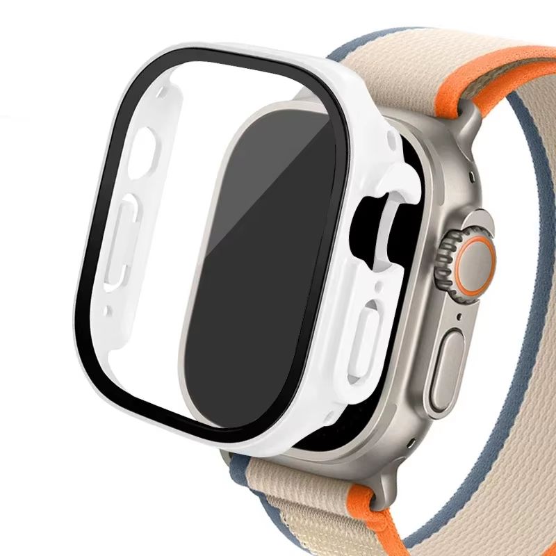 ArmorGlass Case For Apple Watch Ultra 2 49mm  Full Protection PC Bumper  Tempered Glass Screen Cove 5