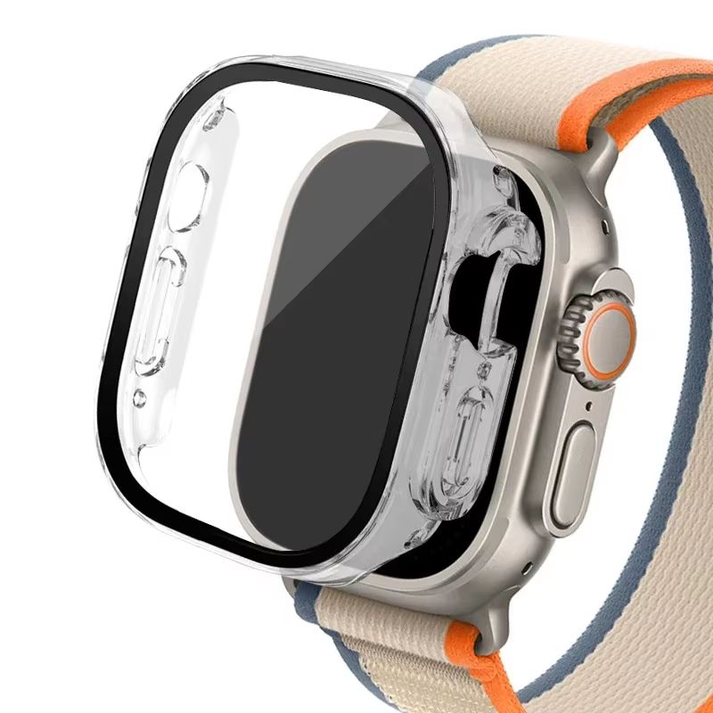 ArmorGlass Case For Apple Watch Ultra 2 49mm  Full Protection PC Bumper  Tempered Glass Screen Cove 7