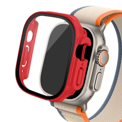 ArmorGlass Case For Apple Watch Ultra 2 49mm  Full Protection PC Bumper  Tempered Glass Screen Cove 8