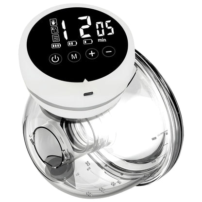 Hands Free Breast Collector, Wearable Electric Breast Pump, Fully Automatic Double Sided Pump for Comfortable Breastfeed