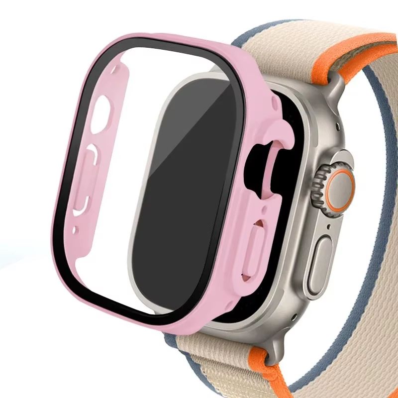 ArmorGlass Case For Apple Watch Ultra 2 49mm  Full Protection PC Bumper  Tempered Glass Screen Cove 22