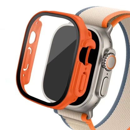 ArmorGlass Case For Apple Watch Ultra 2 49mm  Full Protection PC Bumper  Tempered Glass Screen Cove 23