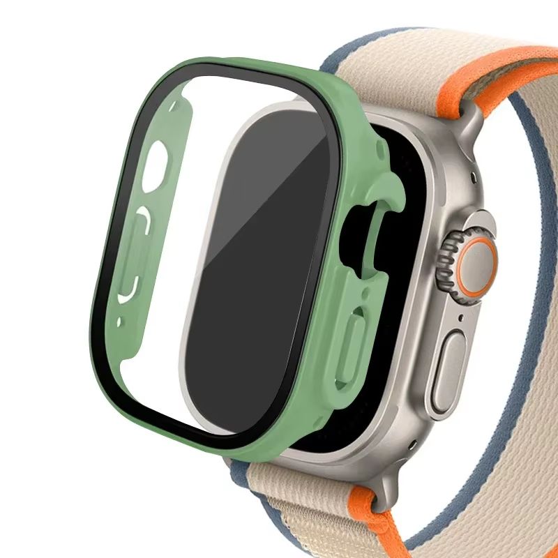 ArmorGlass Case For Apple Watch Ultra 2 49mm  Full Protection PC Bumper  Tempered Glass Screen Cove 24