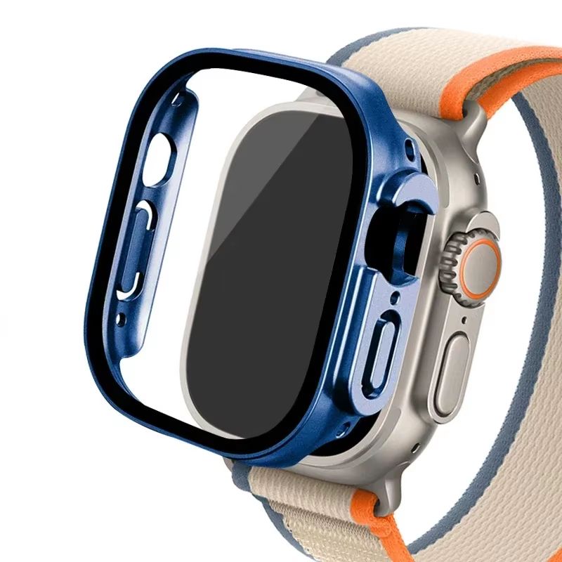 ArmorGlass Case For Apple Watch Ultra 2 49mm  Full Protection PC Bumper  Tempered Glass Screen Cove 25