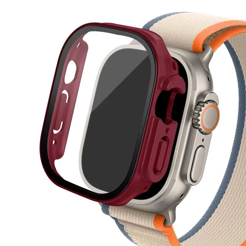 ArmorGlass Case For Apple Watch Ultra 2 49mm  Full Protection PC Bumper  Tempered Glass Screen Cove 26