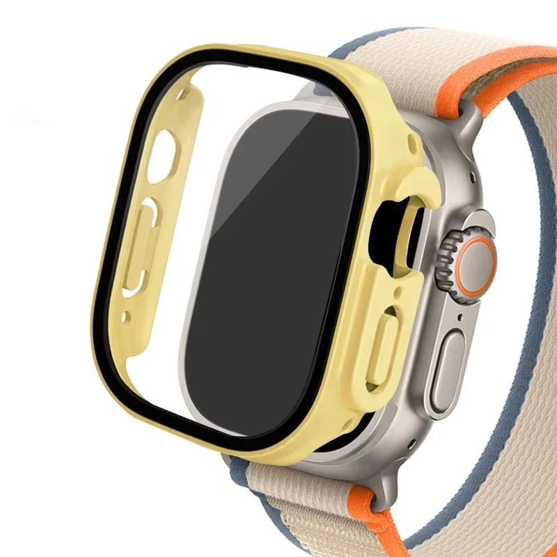 ArmorGlass Case For Apple Watch Ultra 2 49mm  Full Protection PC Bumper  Tempered Glass Screen Cove 27