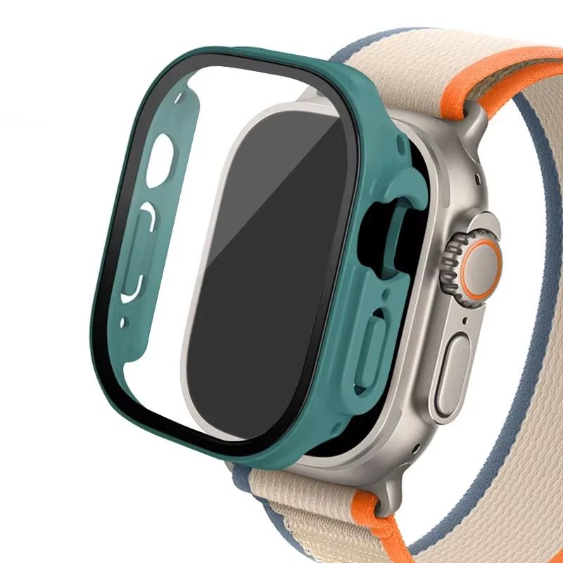 ArmorGlass Case For Apple Watch Ultra 2 49mm  Full Protection PC Bumper  Tempered Glass Screen Cove 29