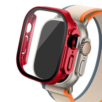 ArmorGlass Case For Apple Watch Ultra 2 49mm  Full Protection PC Bumper  Tempered Glass Screen Cove 28