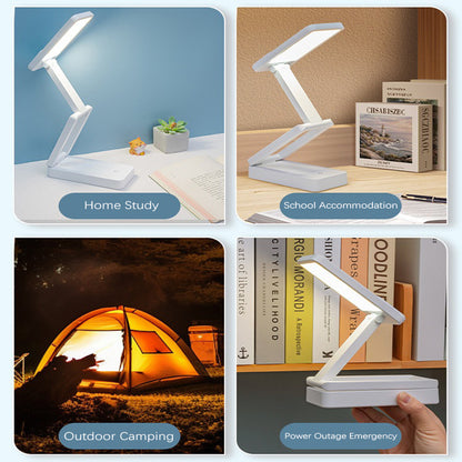 Portable, Rechargeable LED Desk Lamp, Large Capacity Battery, Specific Eye Protector for Dormitory, Office