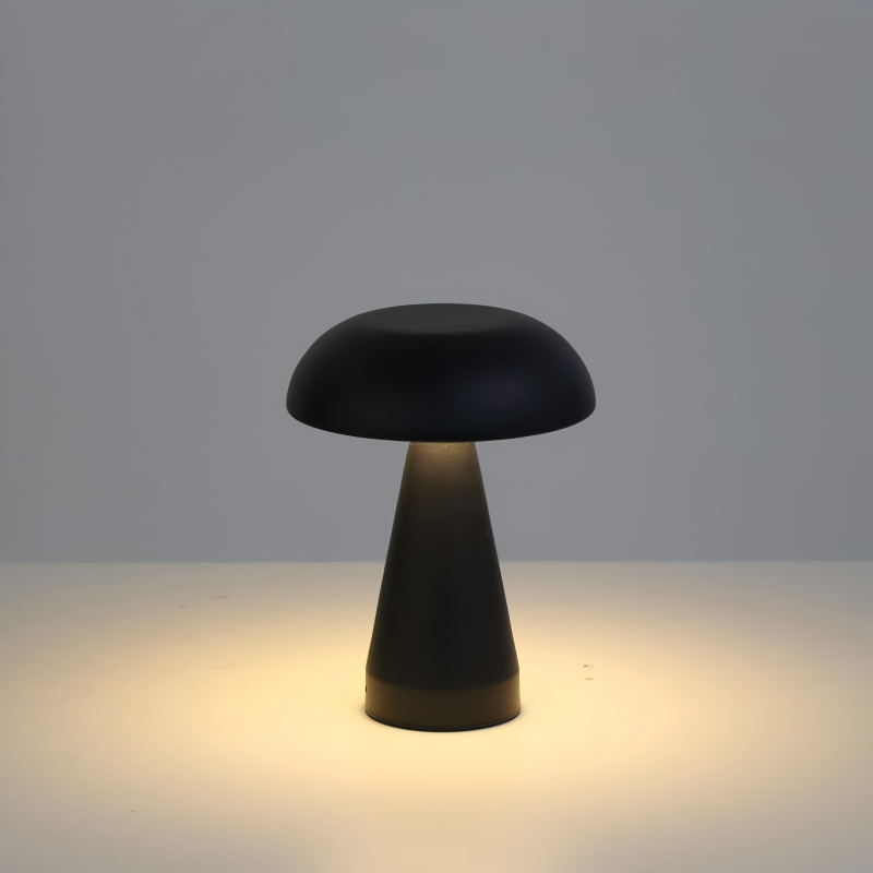 Modern Art Decoration Lamp, Classic Mushroom Table Lamp for a Light Luxury Style Bedroom