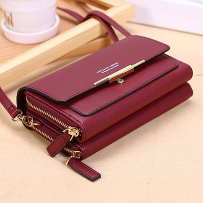 Fashion New Style Women's Wallet, Korean Handbag Multi Card Large Capacity, Casual Shoulder Bag Mobile Phone Packet