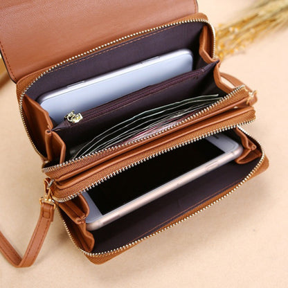 Fashion New Style Womens Wallet Korean Handbag Multi Card Large Capacity Casual Shoulder Bag Mobile 1