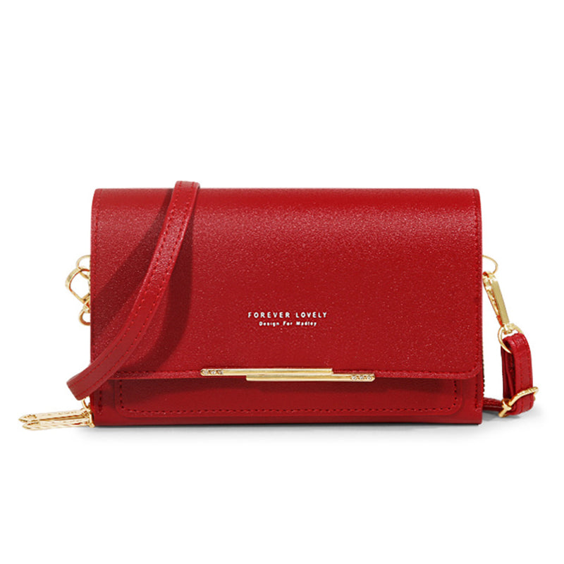 Fashion New Style Womens Wallet Korean Handbag Multi Card Large Capacity Casual Shoulder Bag Mobile 12