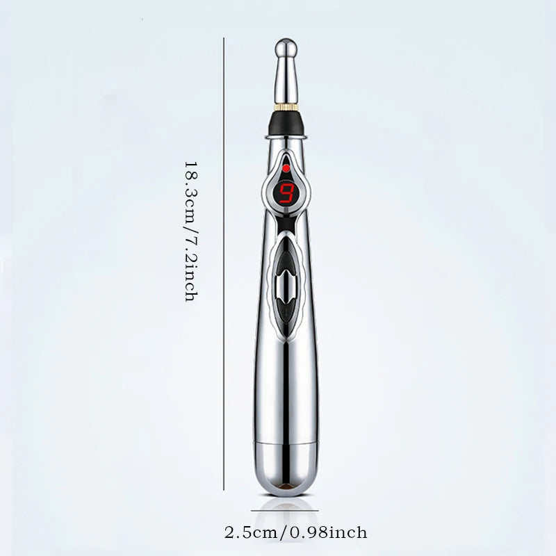 Pain Relief Therapy Power Pen Electronic Acupuncture Meridian Press Pen Multi Function Energy Massa 4