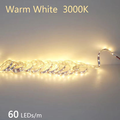 LumiFlex 2835 LED Strip Light  5M Flexible Waterproof Light Strip DC12V24V 3001200 LEDs Cuttable Ho 8