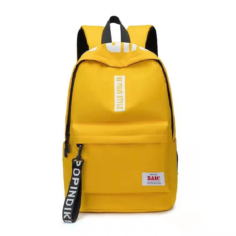 Korean Style Large Capacity Backpack Fashion Trend Bag For Men And Women High School And Junior Sch 10