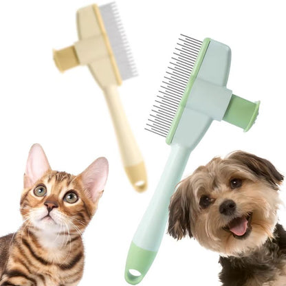 PurrEase Cat Grooming  Massage Brush  Professional Pet Hair Removal Comb For Cats  Kittens 2