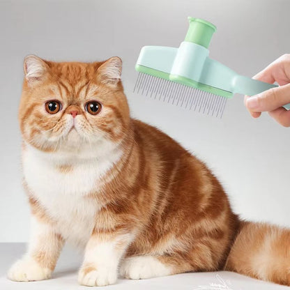 PurrEase Cat Grooming  Massage Brush  Professional Pet Hair Removal Comb For Cats  Kittens 3