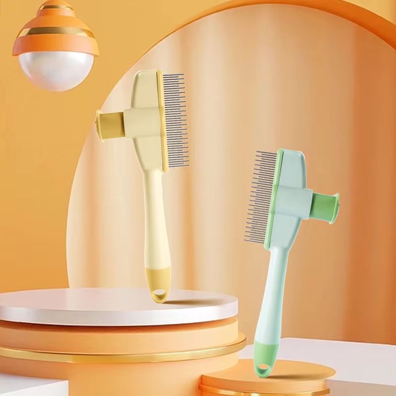 PurrEase Cat Grooming  Massage Brush  Professional Pet Hair Removal Comb For Cats  Kittens 4