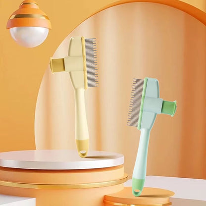 PurrEase Cat Grooming  Massage Brush  Professional Pet Hair Removal Comb For Cats  Kittens 4