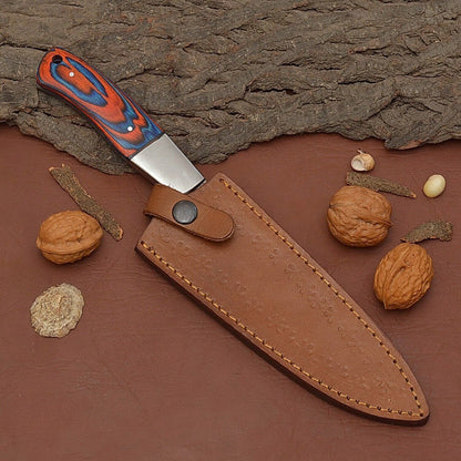 Professional Damascus Steel Fillet Knife  12 Custom Handmade Kitchen Knife 3