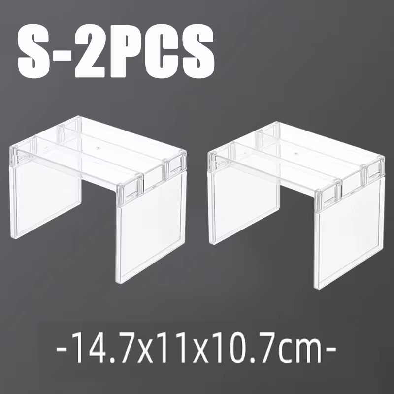 SpaceEase Retractable Kitchen Cabinet Organizer  Adjustable Shelf  Spice Rack For Cupboards Bottles 12
