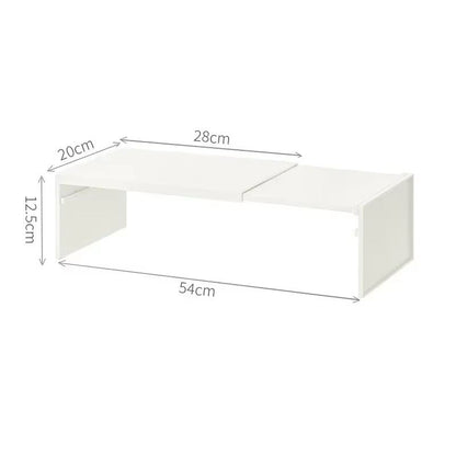 SpaceEase Retractable Kitchen Cabinet Organizer  Adjustable Shelf  Spice Rack For Cupboards Bottles 7